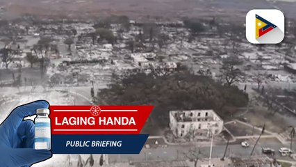 Ilang mga Pinoy, apektado sa wildfire sa Hawaii