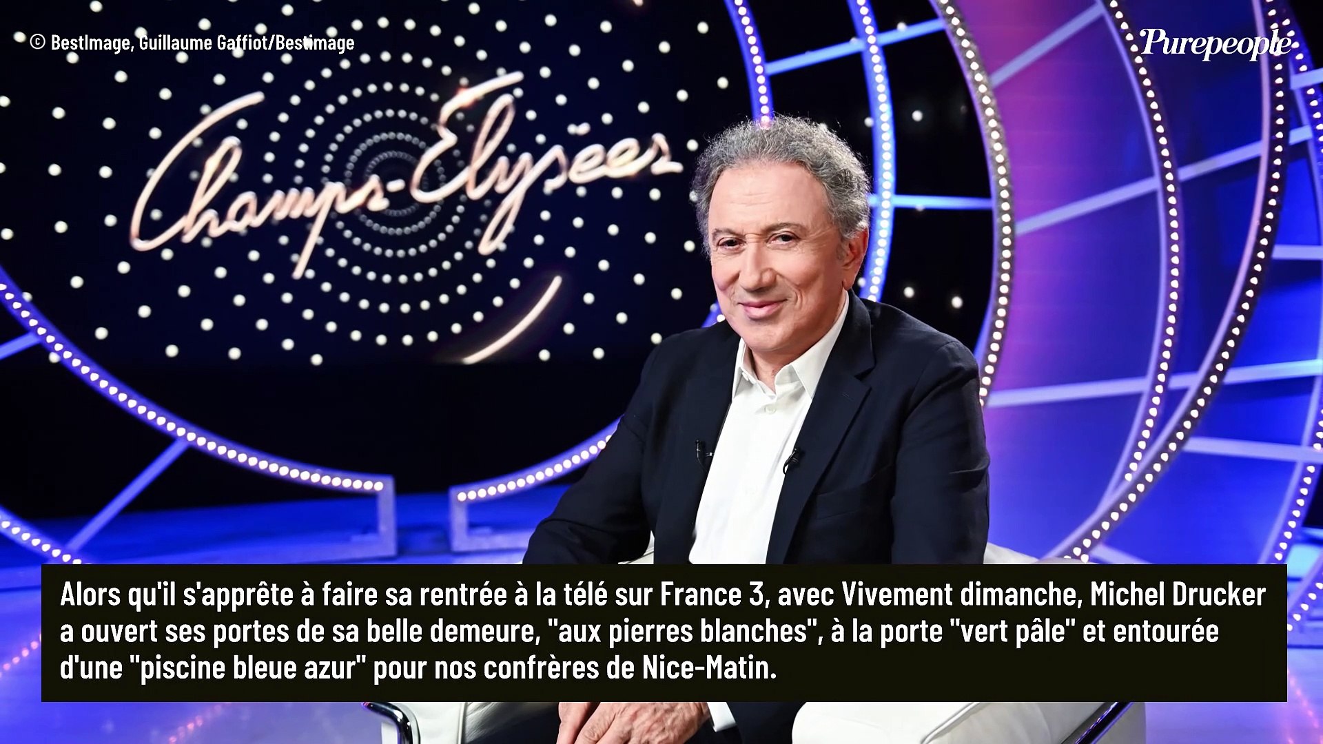 Maison de stars - Michel Drucker installé à Eygalières avec sa femme :  détails de sa maison de rêve dans les Alpilles