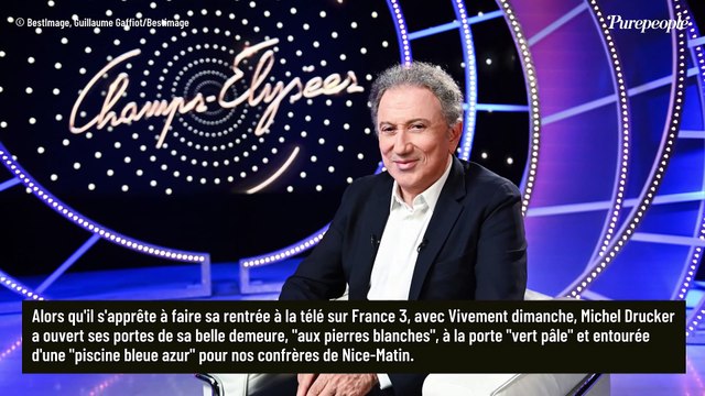 Maison de stars - Michel Drucker installé à Eygalières avec sa femme : détails de sa maison de rêve dans les Alpilles
