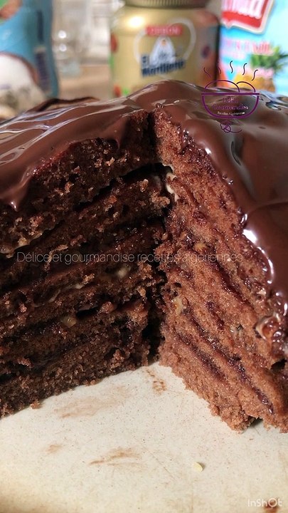 Roule au chocolat à la vapeur رولي مفور