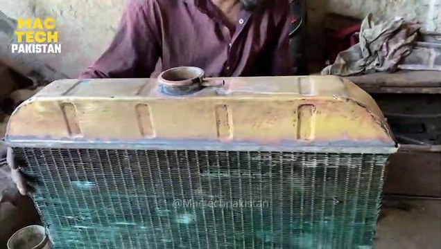 Truck Radiator Repair Tutorial | Heavy-Duty Radiator Fix | MaTech Pakistan