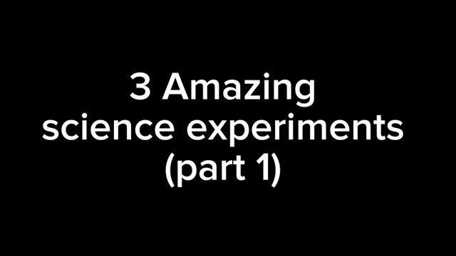 3 amazing science experiments (part 1) | Homemade Inventions