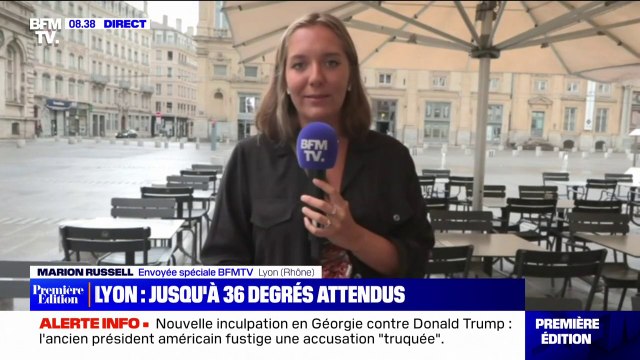 À Lyon, 36°C sont attendus et le département du Rhône place en vigilance canicule