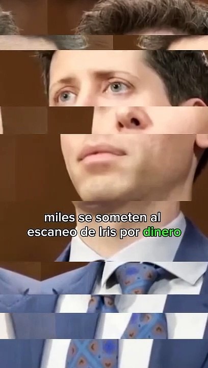 Cientos de personas hacen cola para escanear su íris por dinero