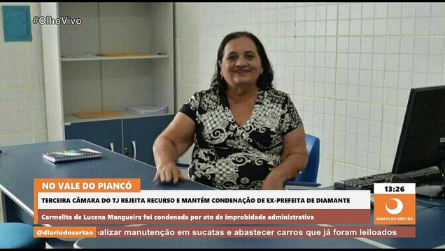 No Vale do Piancó, Terceira Câmara rejeita recurso e mantém condenação de ex-prefeita por improbidade