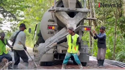 Kadispora Lubuklinggau Minta Maaf, Lintasi Jalan Baru Dicor dengan Mobil Dinas