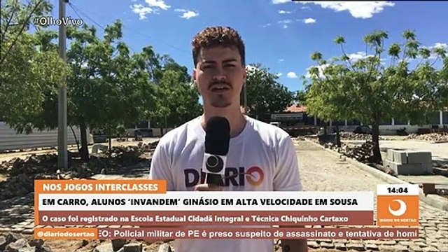 Secretaria de Educação esclarece entrada de carro em ginásio durante jogos escolares em Sousa