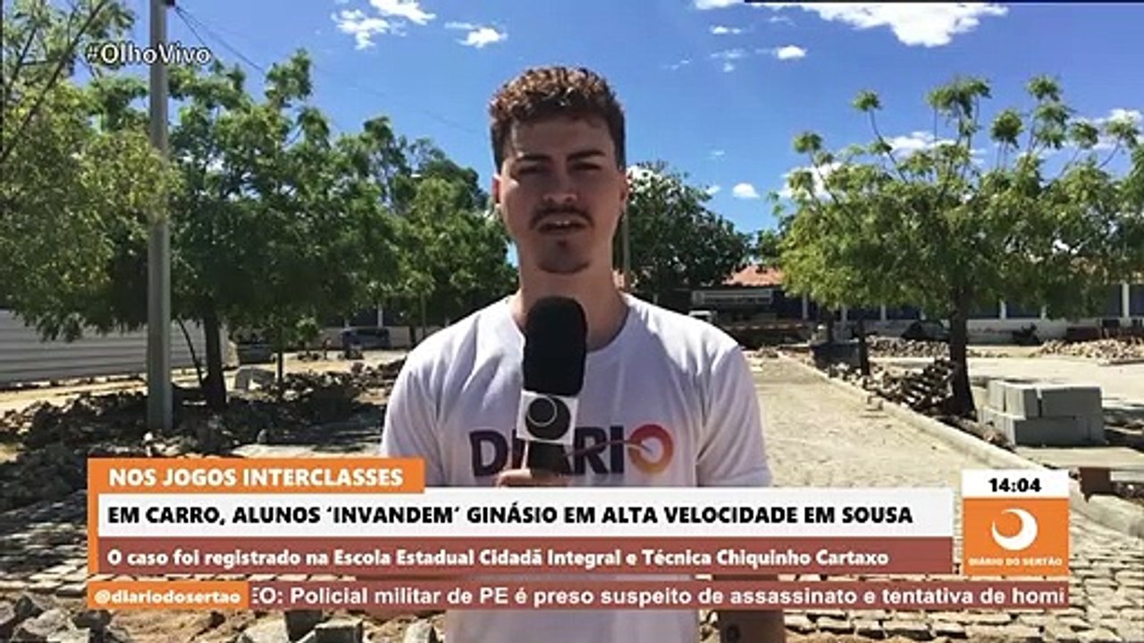 Secretaria de Educação esclarece entrada de carro em ginásio durante jogos escolares em Sousa