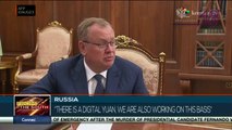 Russia: VTB Bank discussed with president Putin the real-world test launch of a new digital ruble