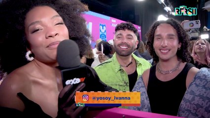 Los Rulés desde la alfombra de los MTV miaw 2023