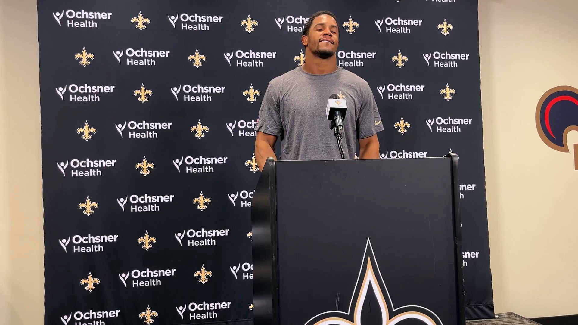 Johnathan Abram Talks Saints, Derek Carr, USO Tour - Sports