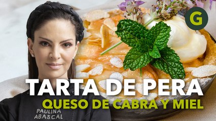 TARTA de PERA con QUESO de CABRA y MIEL: PASTELERÍA NATURAL | El Gourmet