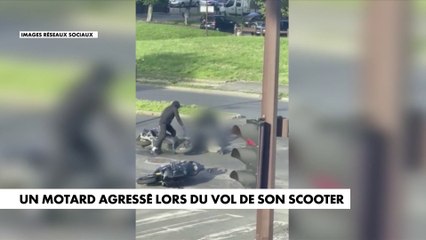 Essonne : un motard agressé lors du vol de son scooter
