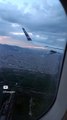 Volando en Avion Volaris de CDMX a Tijuana Con un clima de tormentas y turbulencias #shorts #viaje