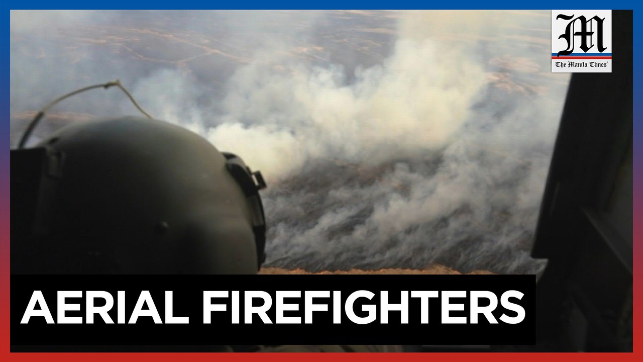 US military helicopters aid Hawaii wildfire efforts