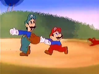 Super Mario Brothers Super Show 33  Quest for Pizza, NINTENDO game animation