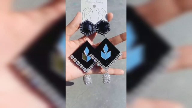 DIY 10 Hot Black Earrings || Handmade Jewelry #earrings #youtubepartner