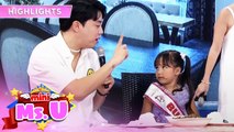 Ryan and Mini Miss U Kiara's entertaining act | It's Showtime Mini Miss U