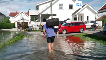 Torrential rain and soaring temperatures: Europe gripped by extreme weather