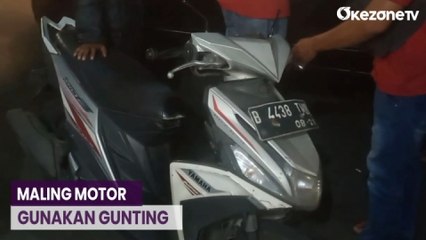 Maling Motor Gunakan Gunting, 2 Remaja di Duren Sawit Dipergoki Warga