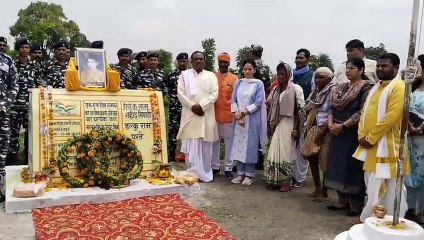 शहीद स्व हल्कूराम परते की शहादत को किया याद