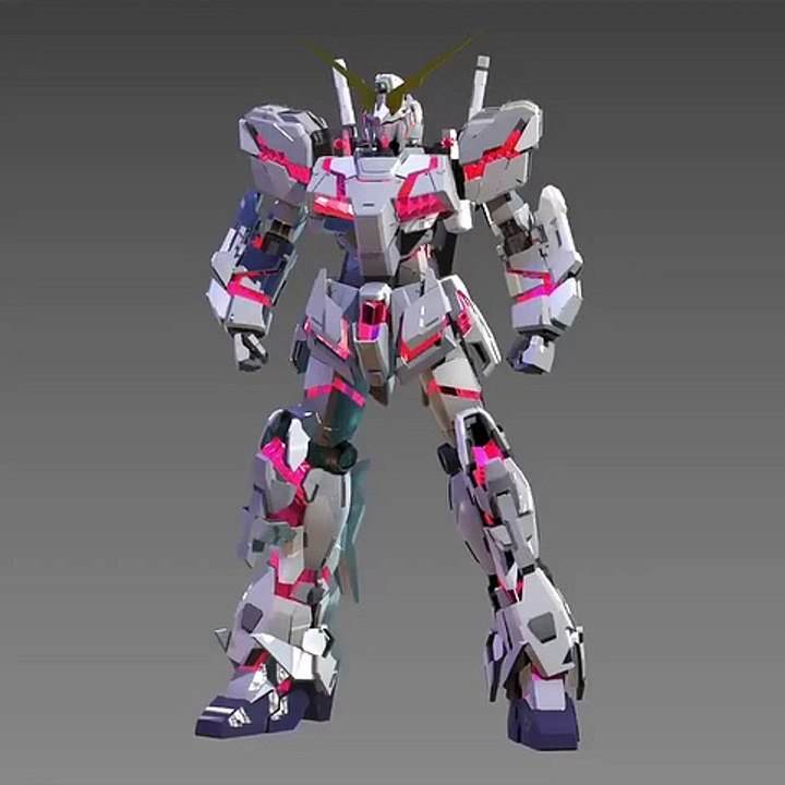Mobile Suit Gundam 機動戦士ガンダム  Unicorn Gundam Transformation Fan-art