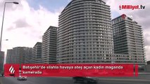 Lüks rezidansta tepki çeken paylaşım! Umursamadan ateş ettil