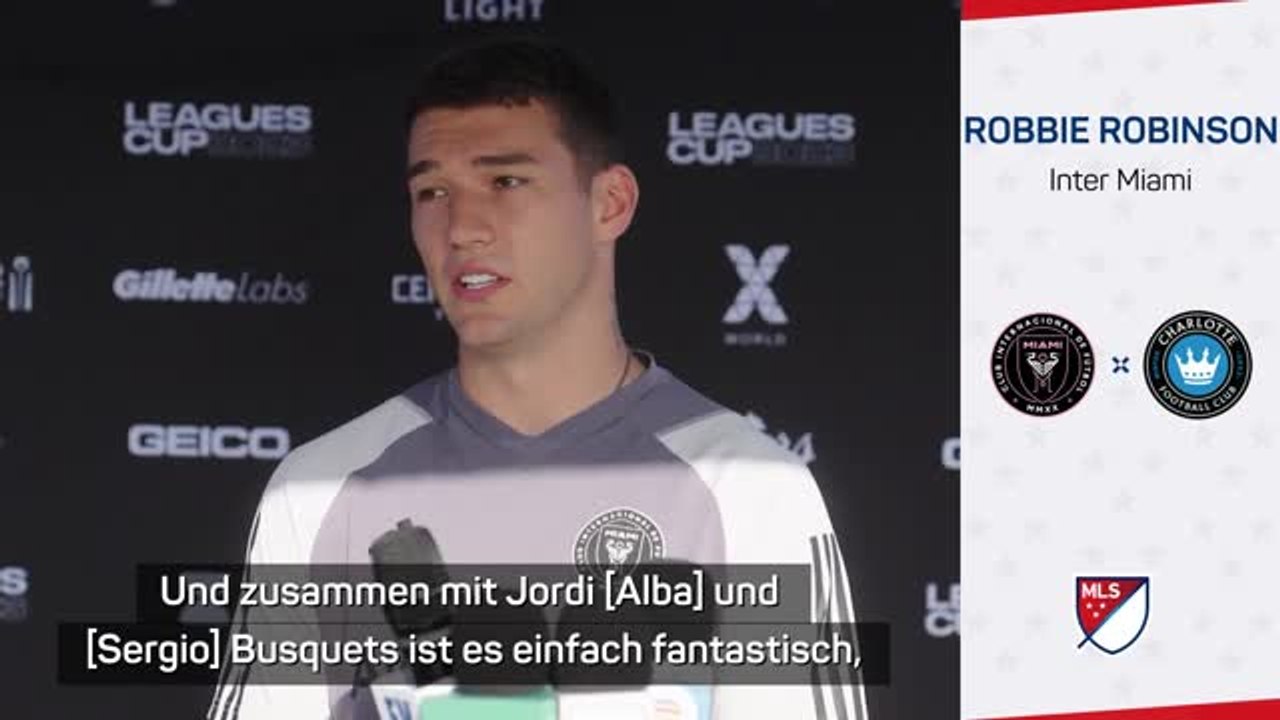 Robinson: "messi gibt uns selbstvertrauen"