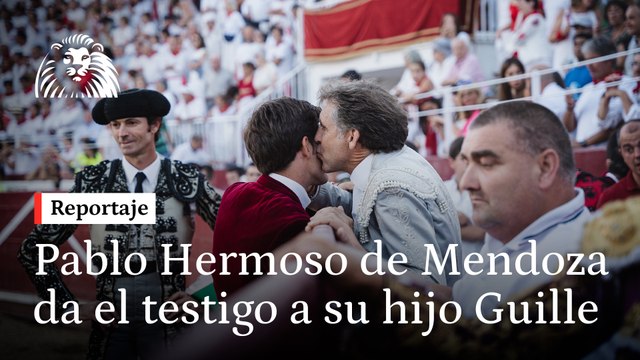 El rejoneador Pablo Hermoso de Mendoza cede el testigo a su hijo Guillermo