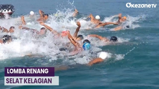 HUT RI ke-78, TNI AL Gelar Lomba Renang Selat Kelagian