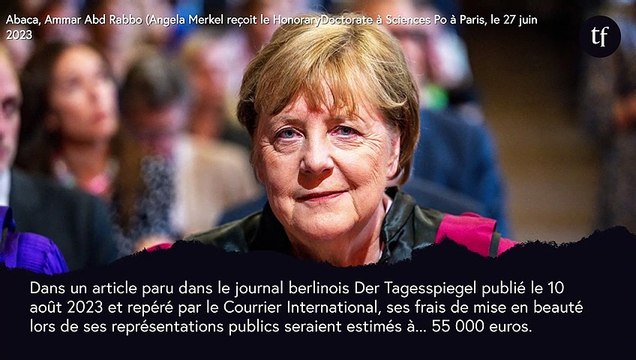 Des frais de beauté estimés à 55 000€ pour Angela Merkel : mais comment est-ce possible ?