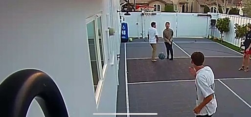 Soccer Ball Shot to the Crotch