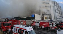 İstanbul’da sanayi bölgesinde fabrika yangını