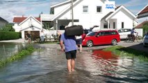 Europa | Récord de altas temperaturas y miles de evacuados por catastróficas inundaciones