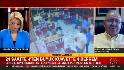 24 saatte 4'ten büyük kuvvette 4 deprem! Prof. Dr. Şükrü Ersoy önemli açıklamalar...