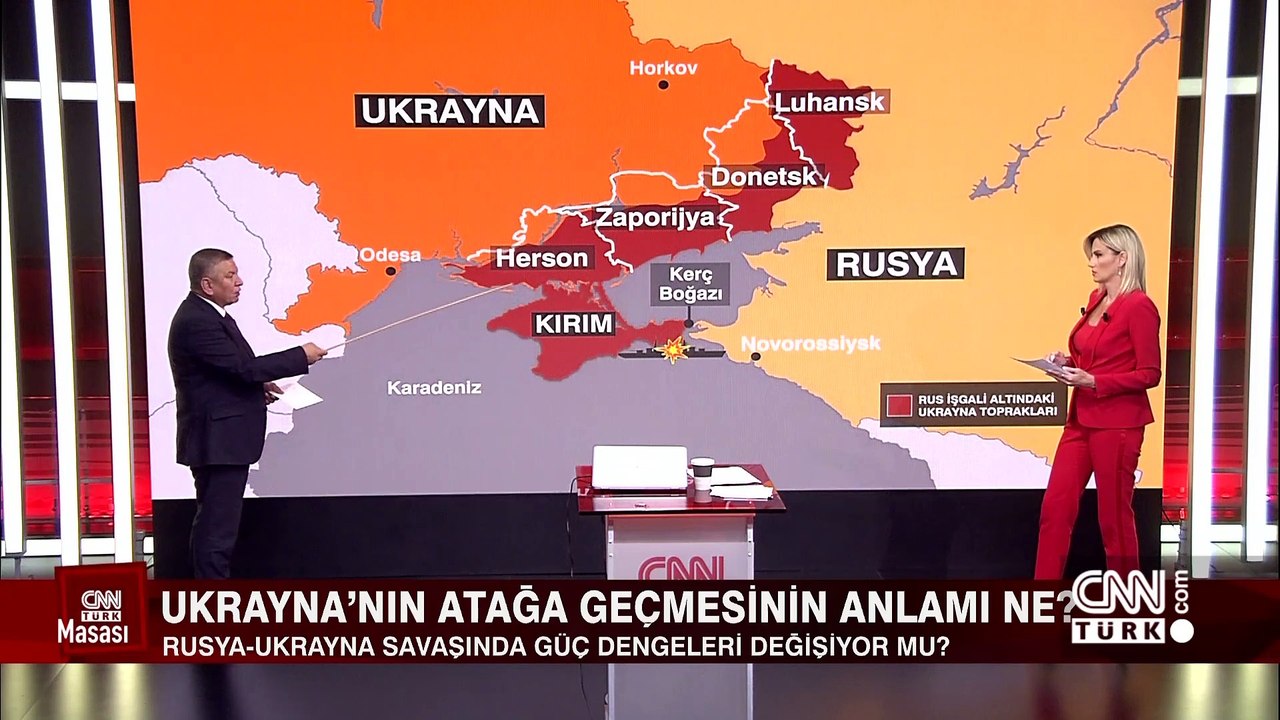 Savaş Moskova'nın göbeğine mi taşındı? Ukrayna'nın atağa geçmesinin anlamı ne? Karadeniz'i ateşe mi verecekler? CNN TÜRK Masası'nda konuşuldu