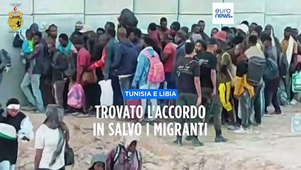 Migranti bloccati nel deserto, accordo tra Tunisia e Libia