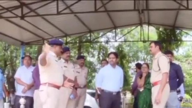 కరీంనగర్: స్వాతంత్య్ర దినోత్సవ వేడుకలకు పోలీస్ పరేడ్ గ్రౌండ్ ముస్తాబు