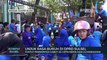 Unjuk Rasa Buruh Di DPRD Sulsel, Tuntut Pemerintah Cabut UU Cipta Kerja Dan UU Kesehatan