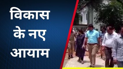 फिरोजाबाद: तालाब का ऐसा विकास नहीं देखा होगा आपने, डीएम ने सीडीओ संग किया निरीक्षण