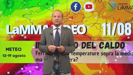 Download Video: Meteo Toscana, a Ferragosto caldo sopra la media