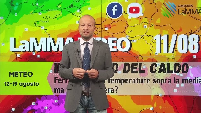 Meteo Toscana, a Ferragosto caldo sopra la media