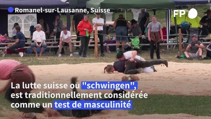 Dans un monde masculin, les lutteuses suisses se battent pour leur place