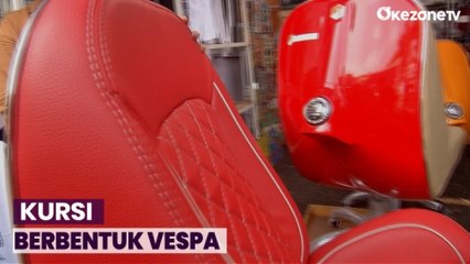 Kursi Berbentuk Vespa, Kok Bisa?
