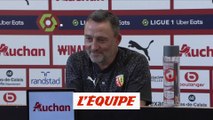 Franck Haise : « On ne va pas jouer avec la médaille autour du cou » - Foot - Lens