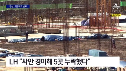 ‘5곳 축소’ 거짓 발표 LH…임원 전체 사표