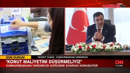 Cumhurbaşkanı Yardımcısı Yılmaz'dan ilk konutunu alacaklara güzel haber!