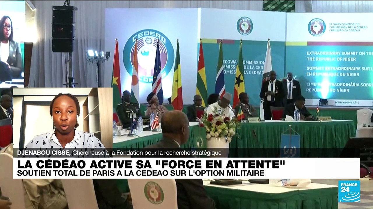 La Cédéao active sa "force en attente" : à Niamey,  "la junte ne semble pas prête à céder le pouvoir"