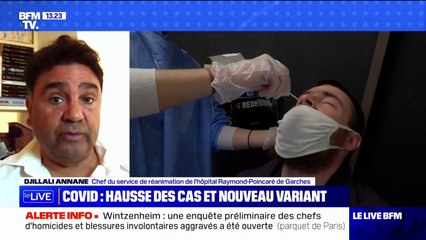 Covid-19: le Pr. Djillali Annane affirme que "personne ne constate d'augmentation des formes graves"
