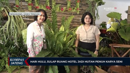 Hari Hulu, Sulap Ruang Hotel Jadi Hutan Penuh Karya Seni